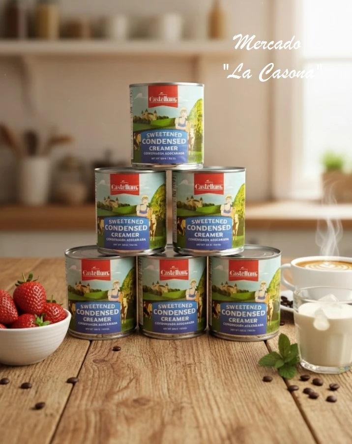 Leche condensada Castellium's foto | La Casona |  BizneCubano